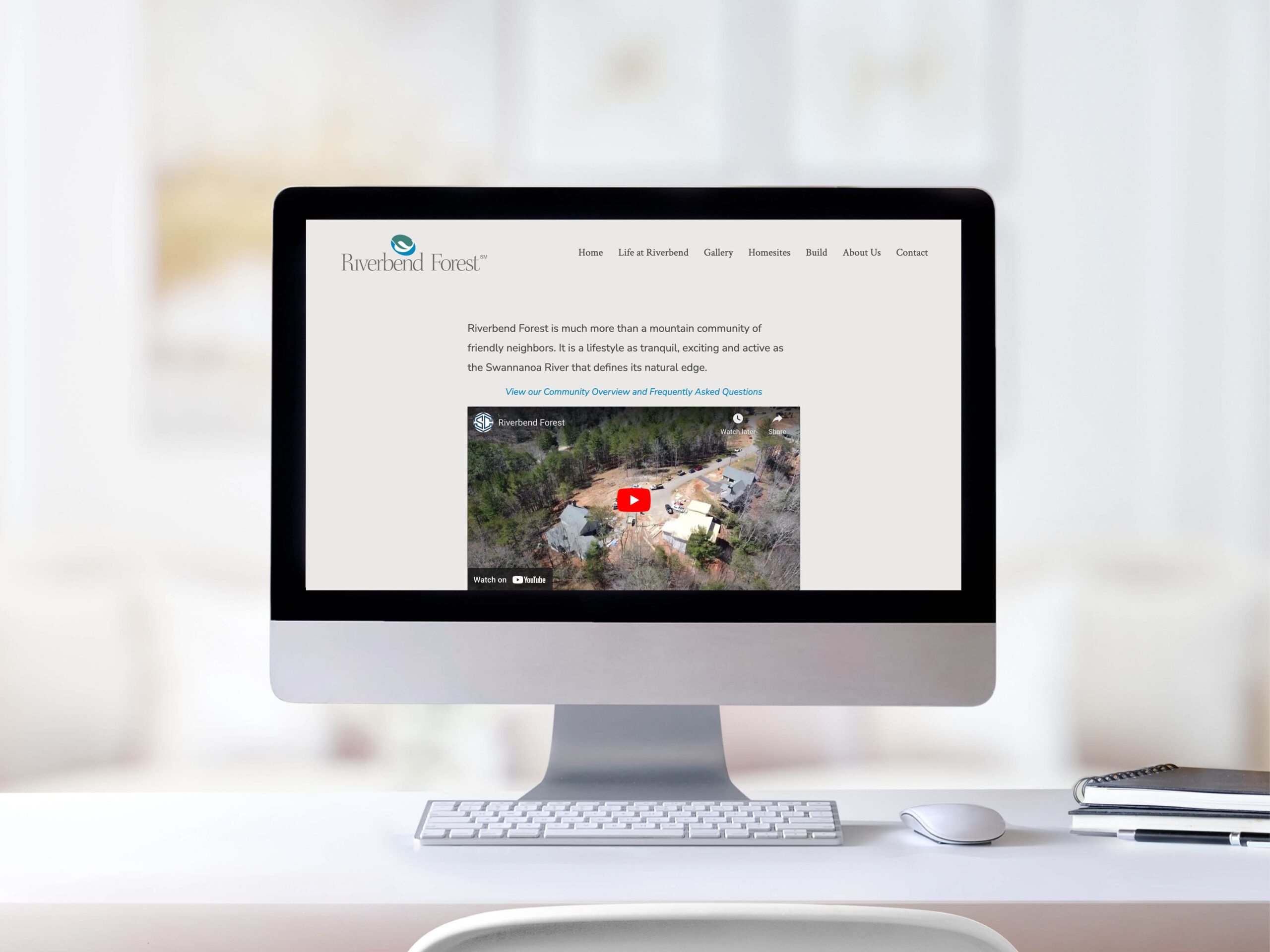 Riverbend Forest website